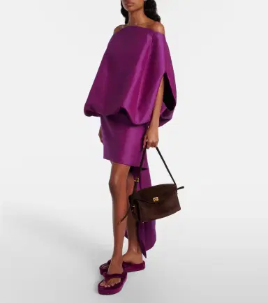 Balenciaga Le 7 Medium suede shoulder bag | Thumbnail 5 Balenciaga Le 7 Medium suede shoulder bag | Thumbnail 5