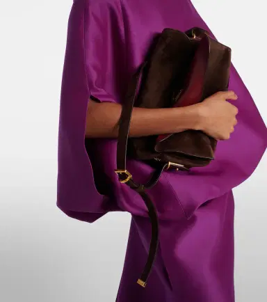 Balenciaga Le 7 Medium suede shoulder bag | Thumbnail 6 Balenciaga Le 7 Medium suede shoulder bag | Thumbnail 6