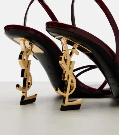 Saint Laurent Opyum 85 patent leather sandals | Thumbnail 4 Saint Laurent Opyum 85 patent leather sandals | Thumbnail 4