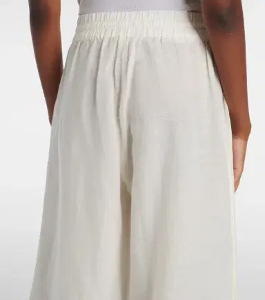 Polo Ralph Lauren Cropped linen and cotton wide-leg pants | Thumbnail 2