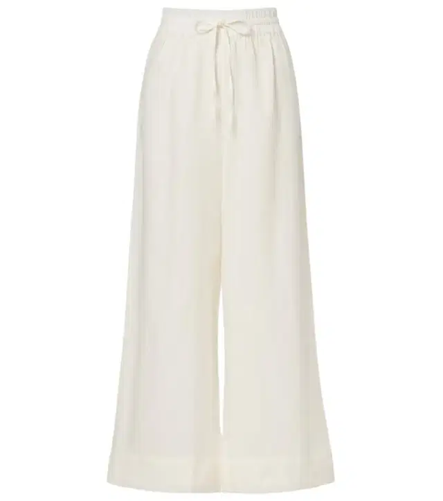 Polo Ralph Lauren Cropped linen and cotton wide-leg pants