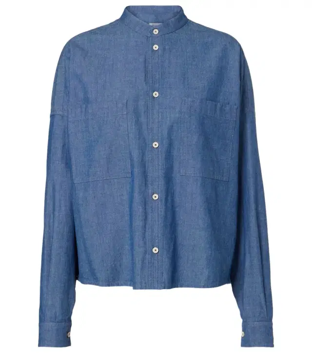 Loro Piana Gyles cotton chambray shirt