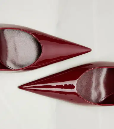 Saint Laurent Guermantes patent leather slingback pumps | Thumbnail 3 Saint Laurent Guermantes patent leather slingback pumps | Thumbnail 3