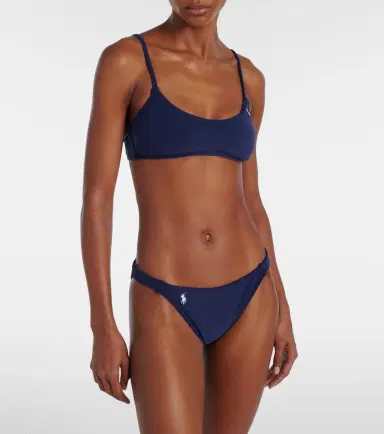 Polo Ralph Lauren Embroidered bikini top | Thumbnail 3