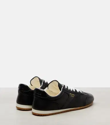 Prada Leather sneakers | Thumbnail 4