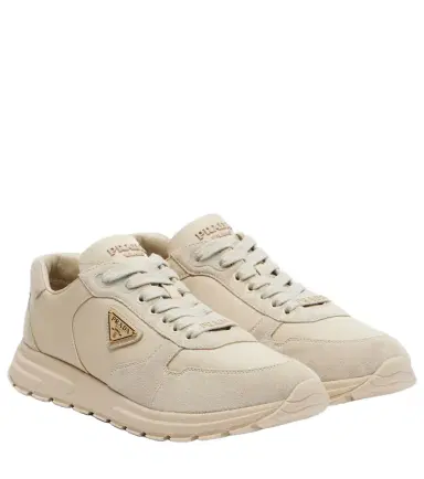Prada PRAX 2.0 Re-Nylon suede-trimmed sneakers | Thumbnail 1
