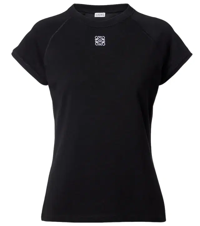 Anagram cotton-blend T-shirt