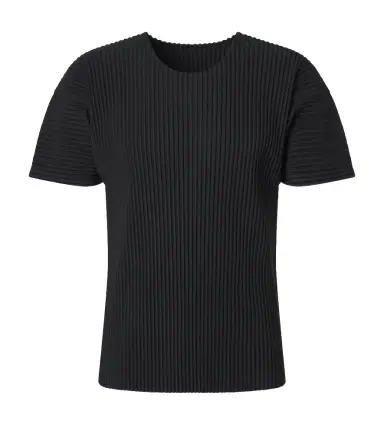 Homme Plissé Issey Miyake Homme Plissé Issey Miyake Basics pleated T-shirt | Thumbnail 1