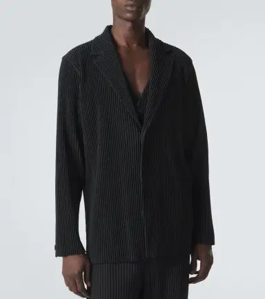 Homme Plissé Issey Miyake Homme Plissé Issey Miyake Basics pleated blazer | Thumbnail 3 Homme Plissé Issey Miyake Homme Plissé Issey Miyake Basics pleated blazer | Thumbnail 3