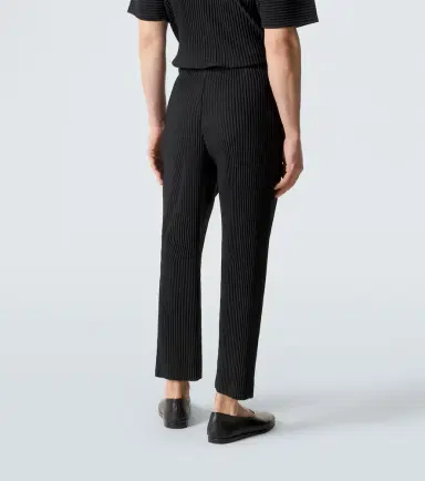 Homme Plissé Issey Miyake Homme Plissé Issey Miyake Tuxedo Pleats straight pants | Thumbnail 2 Homme Plissé Issey Miyake Homme Plissé Issey Miyake Tuxedo Pleats straight pants | Thumbnail 2