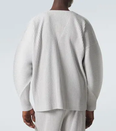 Homme Plissé Issey Miyake Homme Plissé Issey iyake Color Pleats cardigan | Thumbnail 3