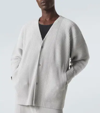 Homme Plissé Issey Miyake Homme Plissé Issey iyake Color Pleats cardigan | Thumbnail 5