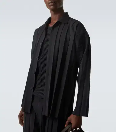 Homme Plissé Issey Miyake Homme Plissé Issey Miyake Edge Ensemble pleated shirt | Thumbnail 3 Homme Plissé Issey Miyake Homme Plissé Issey Miyake Edge Ensemble pleated shirt | Thumbnail 3