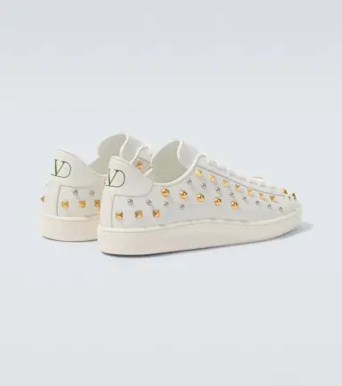 Valentino Royco studded leather sneakers | Thumbnail 2