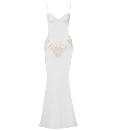 Bananhot Vecna sheer lace maxi dress | Thumbnail 1