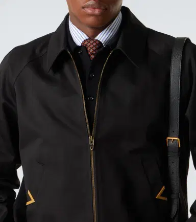 Valentino VGold cotton blouson jacket | Thumbnail 5 Valentino VGold cotton blouson jacket | Thumbnail 5