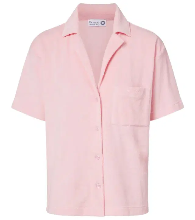 Hunza G Resort cotton terry shirt