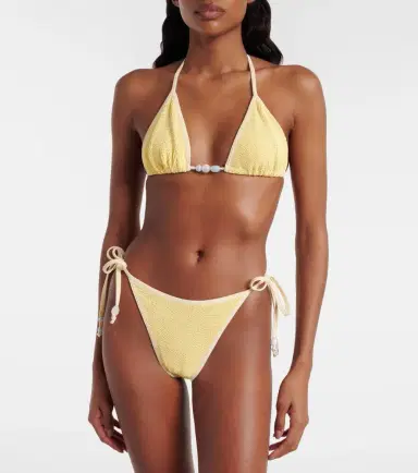 Hunza G Gina beaded bikini | Thumbnail 2