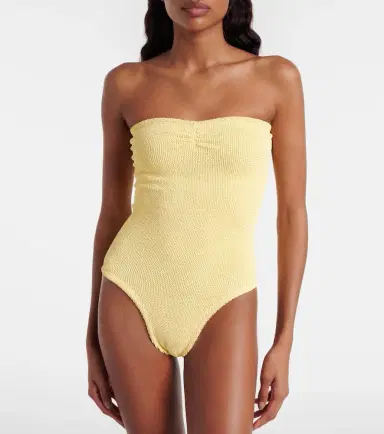 Hunza G Brooke bandeau swimsuit | Thumbnail 3