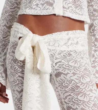 Bananhot Vecna sheer lace flared pants | Thumbnail 2 Bananhot Vecna sheer lace flared pants | Thumbnail 2
