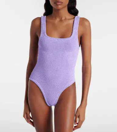 Hunza G Square Neck swimsuit | Thumbnail 3