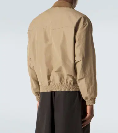 COMME des GARCONS HOMME Comme des Garçons Homme Corduroy-trimmed blouson jacket | Thumbnail 2 COMME des GARCONS HOMME Comme des Garçons Homme Corduroy-trimmed blouson jacket | Thumbnail 2