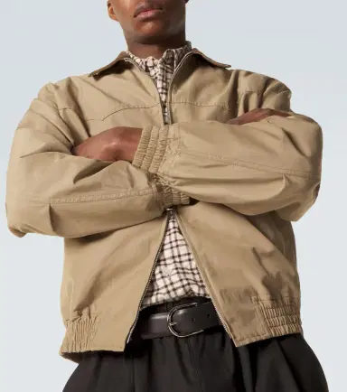COMME des GARCONS HOMME Comme des Garçons Homme Corduroy-trimmed blouson jacket | Thumbnail 6 COMME des GARCONS HOMME Comme des Garçons Homme Corduroy-trimmed blouson jacket | Thumbnail 6