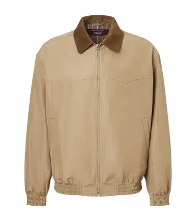 COMME des GARCONS HOMME Comme des Garçons Homme Corduroy-trimmed blouson jacket | Thumbnail 1 COMME des GARCONS HOMME Comme des Garçons Homme Corduroy-trimmed blouson jacket | Thumbnail 1