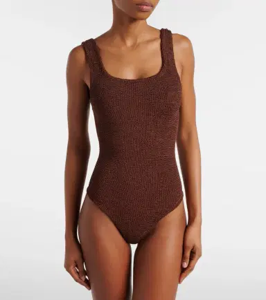 Hunza G Coverage Square Neck swimsuit | Thumbnail 4 Hunza G Coverage Square Neck swimsuit | Thumbnail 4