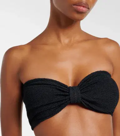 Hunza G Jean bandeau bikini | Thumbnail 5