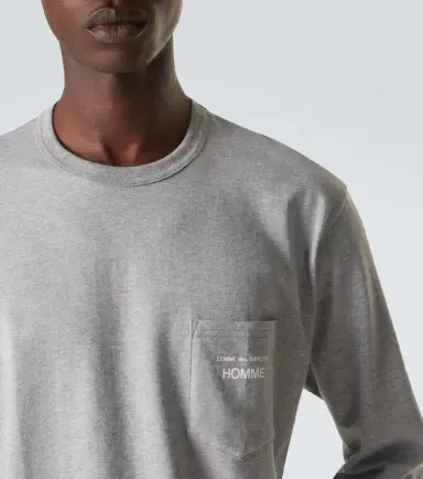 Comme des Garcons Homme Comme des Garçons Homme Logo cotton jersey T-shirt | Thumbnail 3