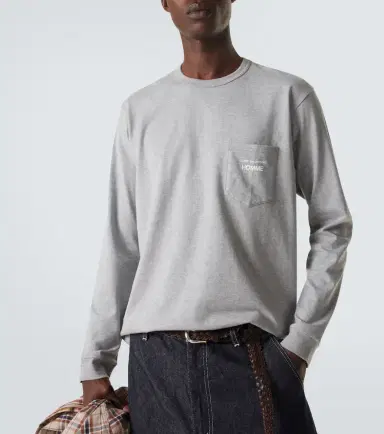 Comme des Garcons Homme Comme des Garçons Homme Logo cotton jersey T-shirt | Thumbnail 5