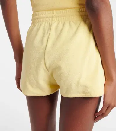 Hunza G Logo cotton terry shorts | Thumbnail 5
