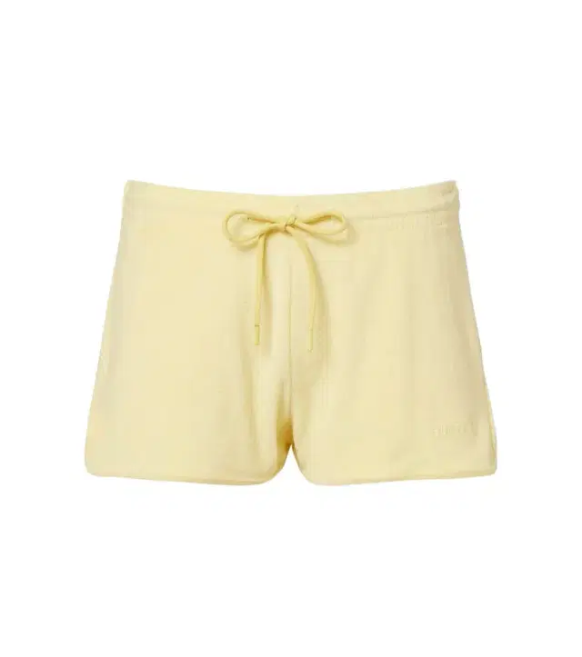 Logo cotton terry shorts