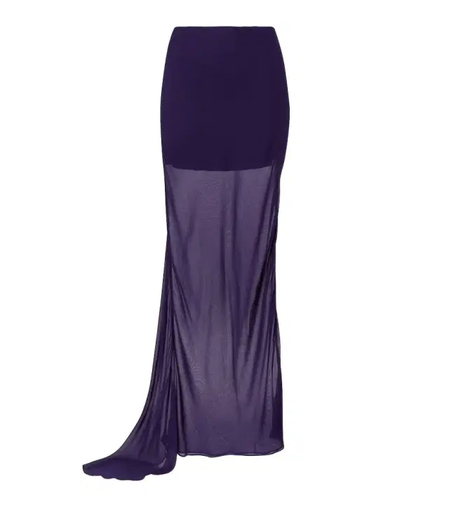 Diosa georgette maxi skirt