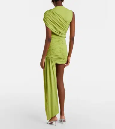 De La Vali Ravenna draped jersey minidress | Thumbnail 5
