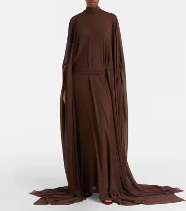 De La Vali Nila chiffon gown | Thumbnail 5