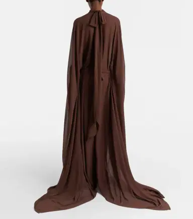 De La Vali Nila chiffon gown | Thumbnail 6