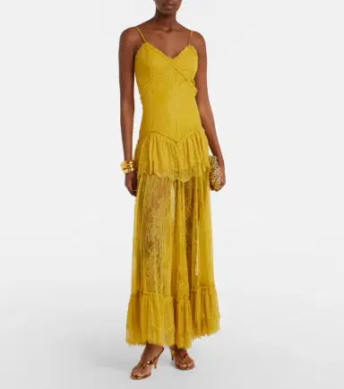 DE LA VALI Kala lace maxi dress | Thumbnail 3 DE LA VALI Kala lace maxi dress | Thumbnail 3