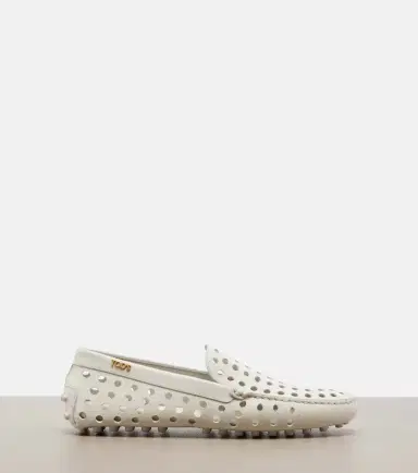 Tod's Gommino perforated leather loafers | Thumbnail 4 Tod's Gommino perforated leather loafers | Thumbnail 4