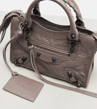 Balenciaga Le City Mini leather top-handle bag | Thumbnail 3
