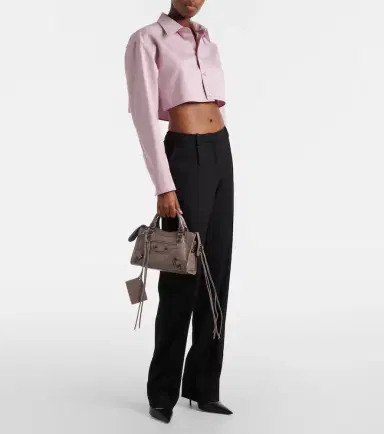 Balenciaga Le City Mini leather top-handle bag | Thumbnail 7