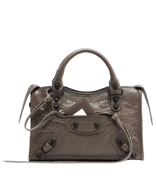 Balenciaga Le City Mini leather top-handle bag