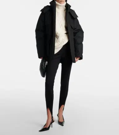 Saint Laurent Jersey stirrup leggings | Thumbnail 6