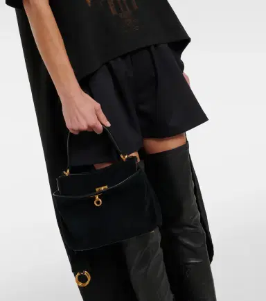 Balenciaga Rodeo Mini suede top-handle bag | Thumbnail 6 Balenciaga Rodeo Mini suede top-handle bag | Thumbnail 6