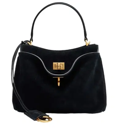 Balenciaga Rodeo Mini suede top-handle bag | Thumbnail 1 Balenciaga Rodeo Mini suede top-handle bag | Thumbnail 1