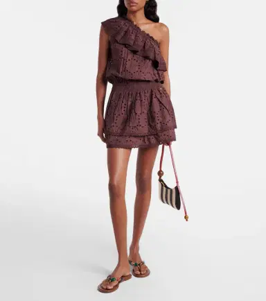Melissa Odabash Bree broderie anglaise cotton minidress | Thumbnail 2 Melissa Odabash Bree broderie anglaise cotton minidress | Thumbnail 2