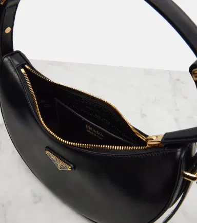 Prada Arqué Mini leather shoulder bag | Thumbnail 2