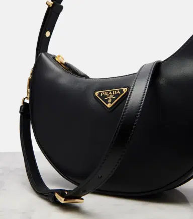 Prada Arqué Mini leather shoulder bag | Thumbnail 4
