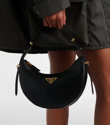Prada Arqué Mini leather shoulder bag | Thumbnail 6